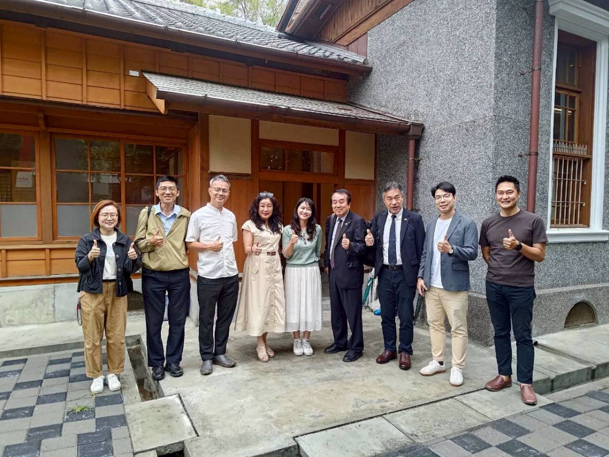臺日修復技術新對話！ 宮崎縣臺灣交流大使參訪原臺南刑務所